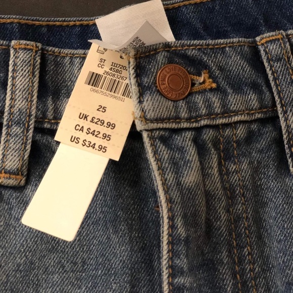 Pink Jean Shorts - Picture 2 of 3